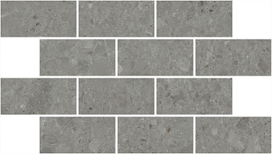 Kerama Marazzi DD606120/MM Декор Чеппо ди Гре мозаичный серый тёмный матовый обрезной 34,6x20x0,9