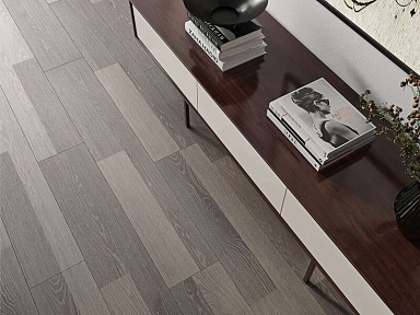 Estima Ступень KW02 Kraft Wood Light Grey структурированный с насечками 30x120