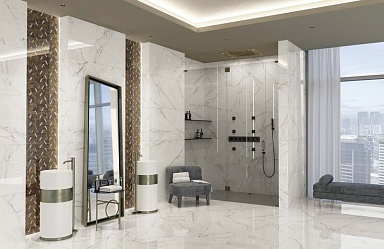 Керамогранит Naxos 120126 White Beauty Naturale Rettificato 60x120