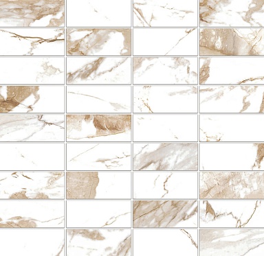 Meissen A16678 Мозаика Wild Chic белый 30x30