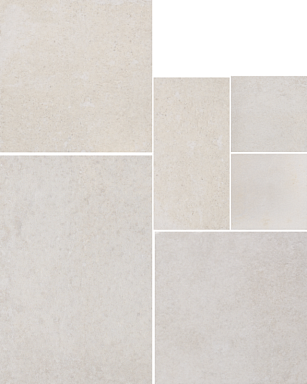 Керамогранит CIR 1086530 Italica Modulare 39 Terra Salina (комплект 2шт 20x20, 1шт 20x40, 2шт 40x40, 1шт 40x60,8)