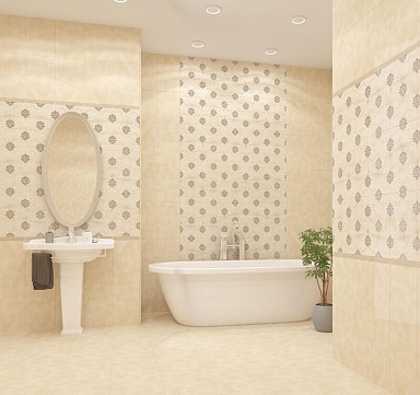 Плитка BELLEZA 00-00-1-09-00-06-1104 Мия серый 25х40