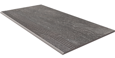 Estima TN02 Ступень Anthracite неполированная с насечками 30x60