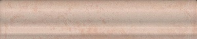 Бордюр Kerama Marazzi BLD056 Монтальбано розовый светлый матовый 15x3