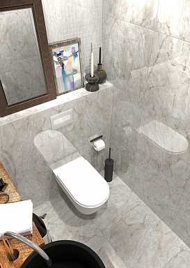 Керамогранит Tile Kraft 5748 Snow Onix Polished 60*60