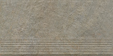 Ступень Paradyz Eremite Taupe Stopnica Prosta Struktura Mat B1a 30x60