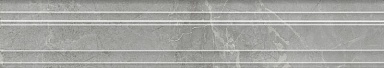 Kerama Marazzi BLF021R Бордюр Багет Риальто дымчатый глянцевый обрезной 40x7,3x2,7