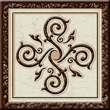Freelite Decor Гётеборг (коричневый) Вставка 6х6