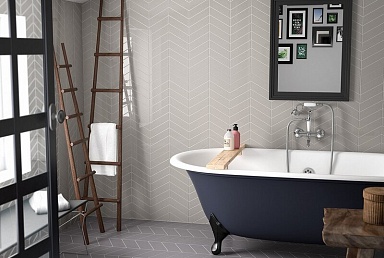 Керамогранит Equipe 23199 Chevron Blanco Mate Right 9x20,5