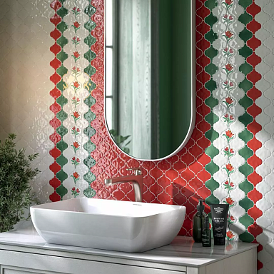 Плитка Kerama Marazzi 65009 Арабески Майолика желтый 26x30