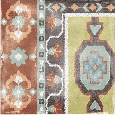 Керамогранит ABK 0003351 PLAY CARPET MIX MULTICOLOR 20x20