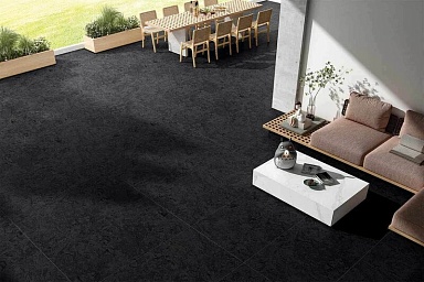 Керамогранит Gravita Duo Midnight Black Fullbody Carving 60x120