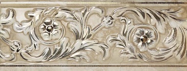 Бордюр Ape A037054 Cenefa Rex Cream 10x25