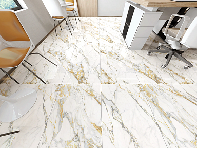 Керамогранит Realistik Lima Polished Gold Carving 60x120