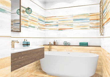 Плитка AltaCera WT9BRE00 Briole White 249*500*7.5