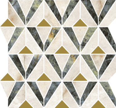 Мозаика Italon 600110000977 Stellaris Dark Mosaico Orpheus Lux 33.8x31.5