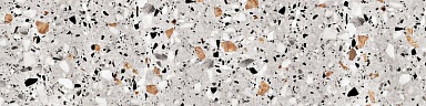 Подступенник Kirovit Подступенок Terrazzo Nova серый 60x15