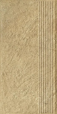 Ступень Paradyz Eremite Beige Stopnica Prosta Struktura Mat 30x60