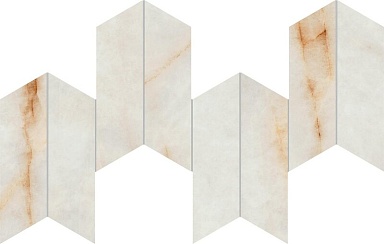 Мозаика Atlas Concorde Italy AYD2 Marvel Diva Ice Crystal Mosaico Chevron Velvet 46,3х17,5