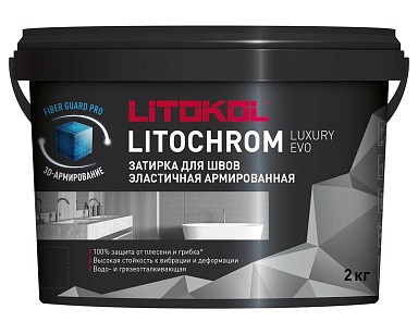Смеси и затирки LITOKOL Litochrom Luxury Evo LLE.390 Малахит 2кг 500650002