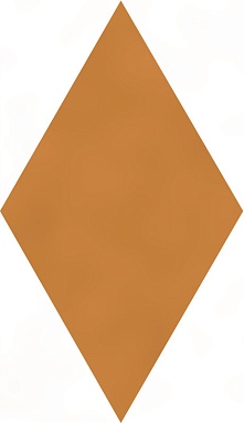 Kerama Marazzi KMD2SRB006BN Декор Риад оранжевый глянцевый 13,5x7,8x0,9