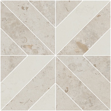 Kerama Marazzi ID125T Декор Про Лаймстоун бежевый матовый 60х60