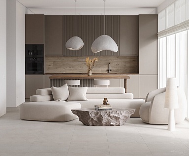 Керамогранит Laparet Charon Cream Cтруктурный Карвинг 60x120