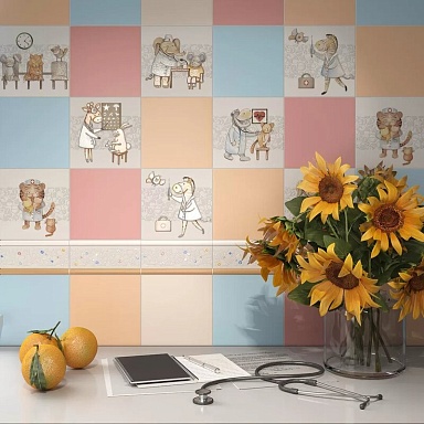 Бордюр Kerama Marazzi 130 Белый карандаш 20*1.5