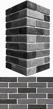 Искусственный камень White Hills 353-85 Терамо брик Design угол 9x20,5x5.5