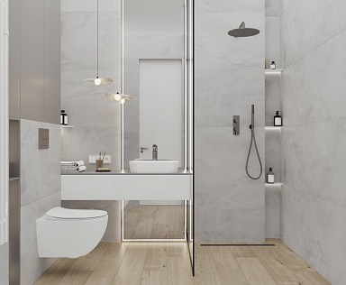 Керамогранит Laparet Onyx Silk Grey светло-серый сатинированный 60х120