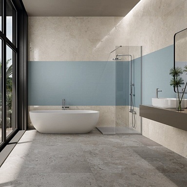 Керамогранит ABK PF60011118 Pietra Viva Grey Lappato Ant. 3D 60x120