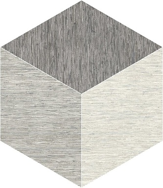 Керамогранит Ape A026999 Hexagon Bali Diamond 32х36.9