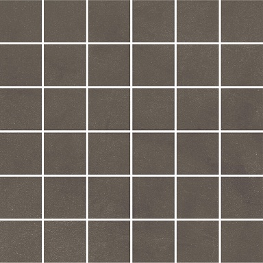 Мозаика Kerama Marazzi DD6418/MM Про Чементо мозаичный коричневый тёмный матовый 30x30