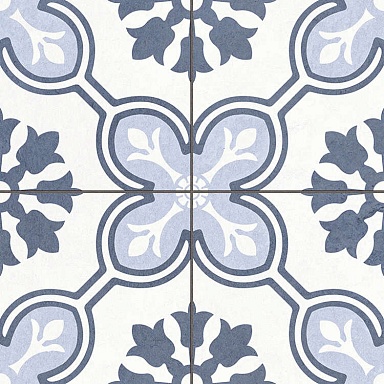 Керамогранит Etili Seramik Chateau Blue Pre-Cut 45x45