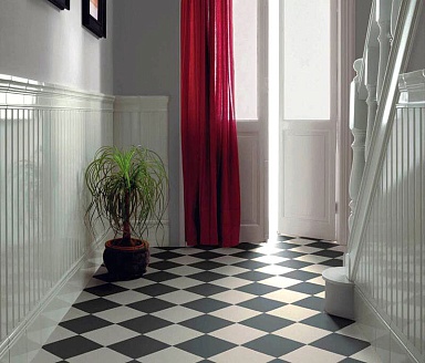 Декоративная вставка Ceramiche Grazia T18 NERO 3х3