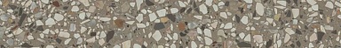 Kerama Marazzi KM6060G0011RBT6 Плинтус Бричиола серый матовый обрезной 60x9,5x0,9