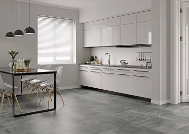 Керамогранит Dako E-3032/MR Vita Серый ректификат 600x600x9