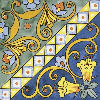 Декор Sant Agostino Sole Mix Luc 20x20