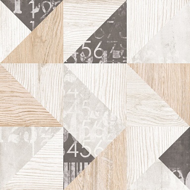 Керамогранит LB-Ceramics 6246-0049 (6046-0391) Шервуд многоцветный геометрия 45x45