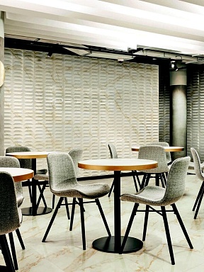 Декор Marazzi Italy M4Q0 Marbleplay Decoro Net Statuarietto 30x90
