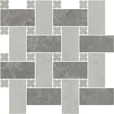 Kerama Marazzi ID162 Декор Риальто 2 наборный матовый 43,5x43,5x0,9