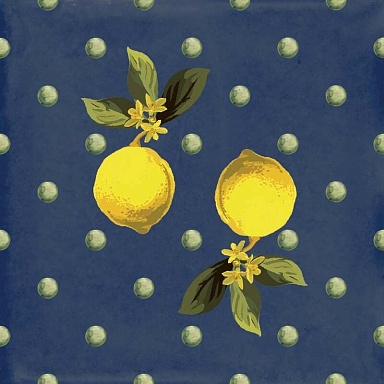 Декор Sant Agostino Giardino Blu Mix Luc 20x20