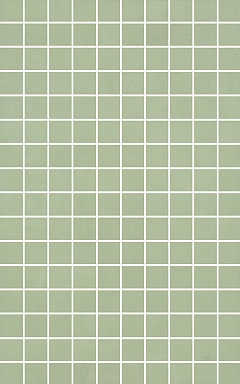 Kerama Marazzi MM6409 Декор Левада мозаичный зеленый светлый глянцевый 25х40