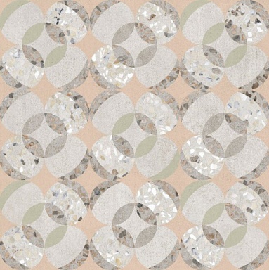 Vitra K949796LPR01VTE0 Beton-Terrazzo Декор Пэчворк 7ЛПР 60x60