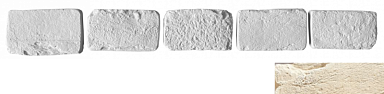 Leonardo Stone Декоративный кирпич Тычок Мадрид 050 12.5x7-8x1,7