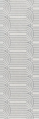 Kerama Marazzi OP/A201/12136R Декор Безана серый светлый обрезной 25*75