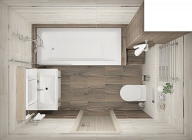 Плитка Laparet 60036 Zen полоски бежевый 20х60