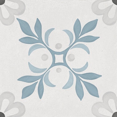Керамогранит Harmony Sirocco Blue Garden 22,3x22,3
